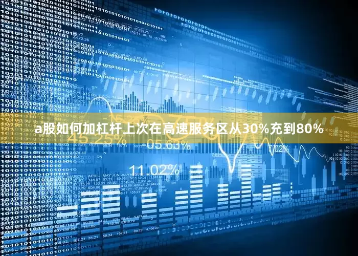 a股如何加杠杆上次在高速服务区从30%充到80%